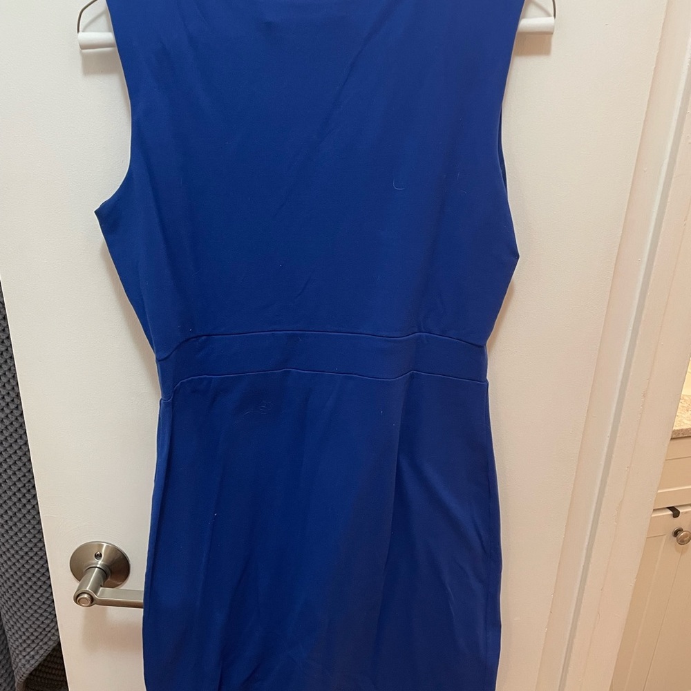Blue Sleeveless Dress